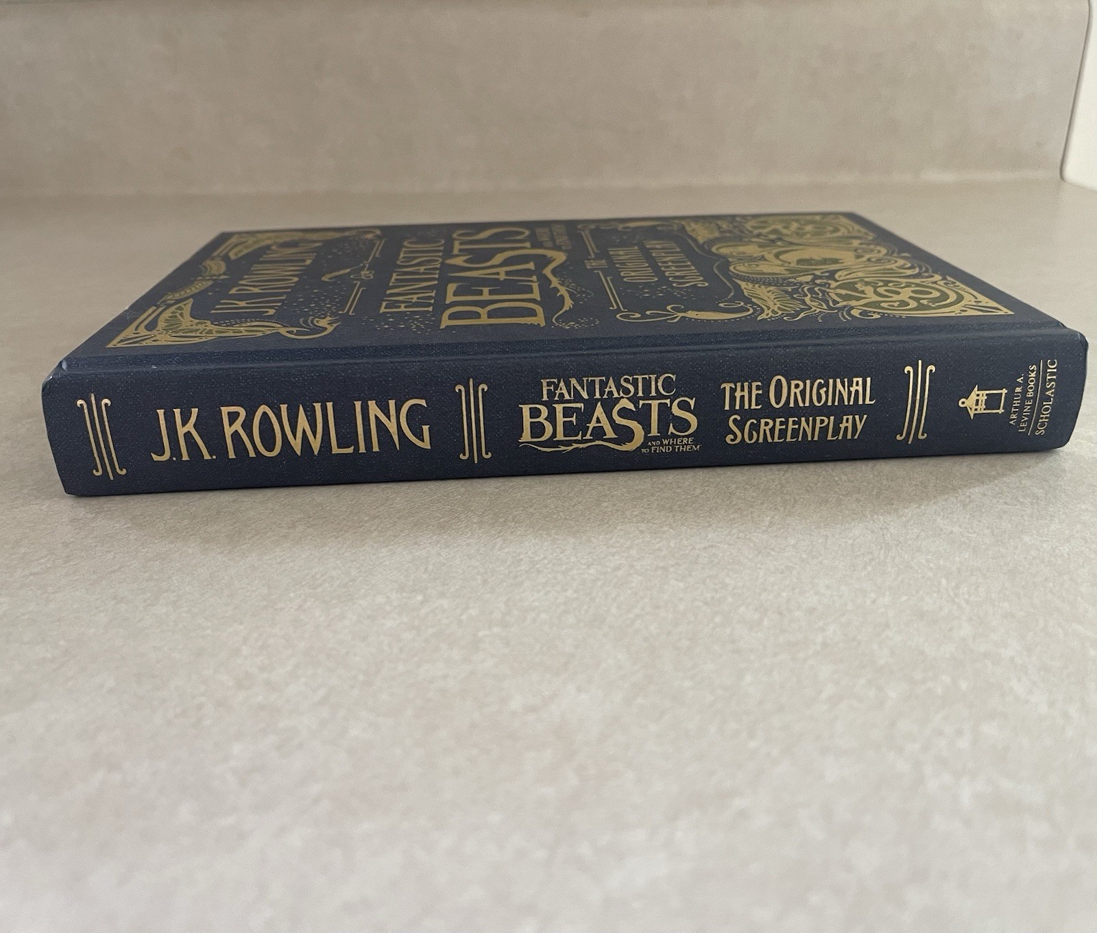 Arthur A. Levine Books Fantastic Beasts Screenplay J.K. Rowling Hardcover Illus…
