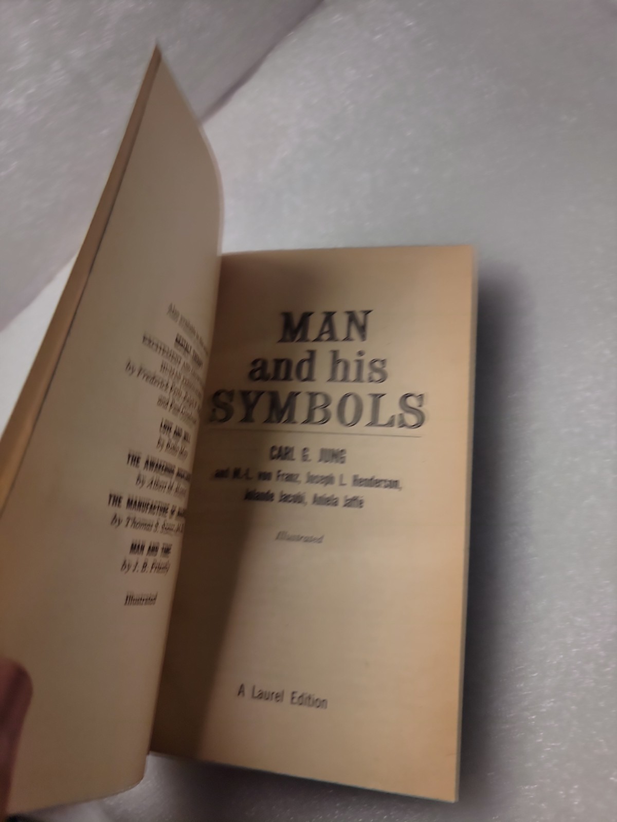 Man and His Symbols by Carl G. Jung (1968, Reinforced, Prebound edition)