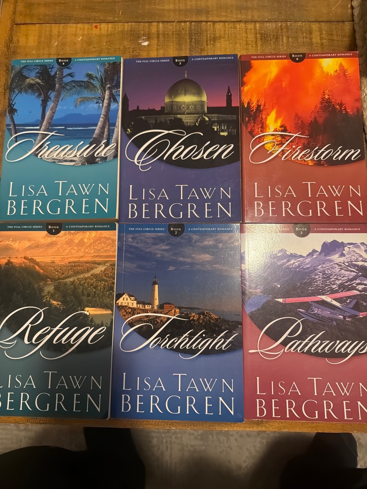 six books by Lisa Tawn Bergren