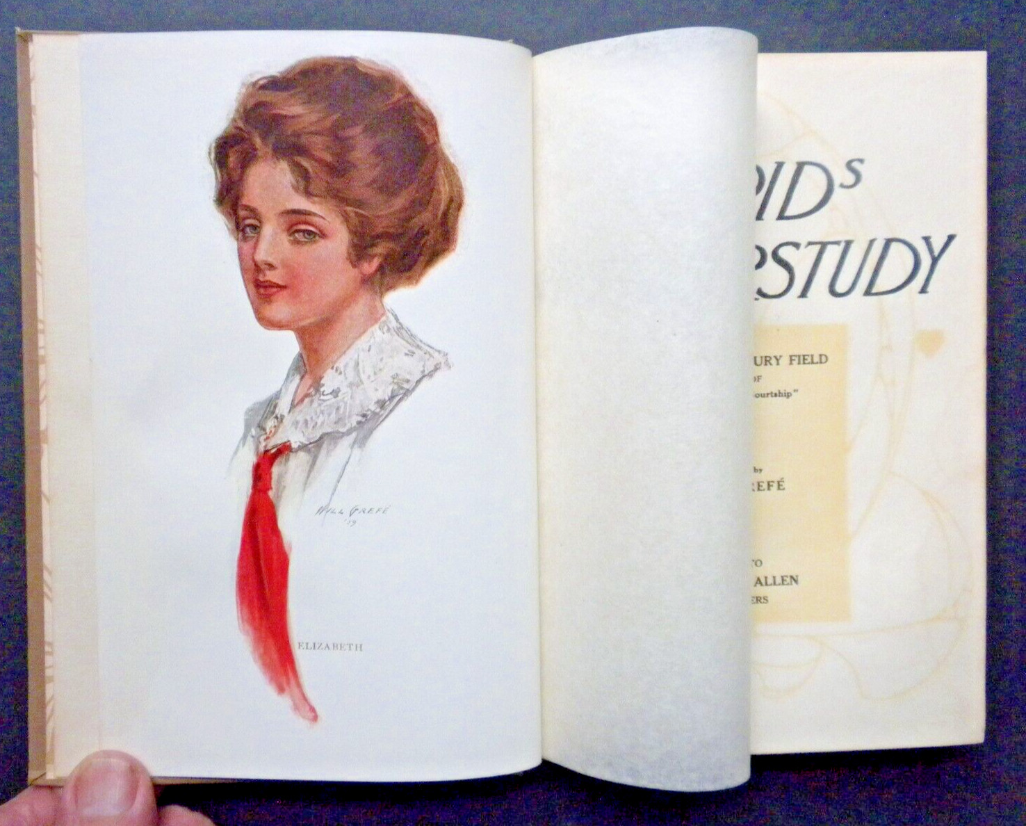 FINE BINDING Edward Field CUPID’S UNDERSTUDY Illustrated Victorian Morals 1909