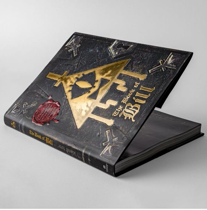 FULL SIGNATURE – 1st Edition 2024 The Book of Bill Alex Hirsch Gravity Falls