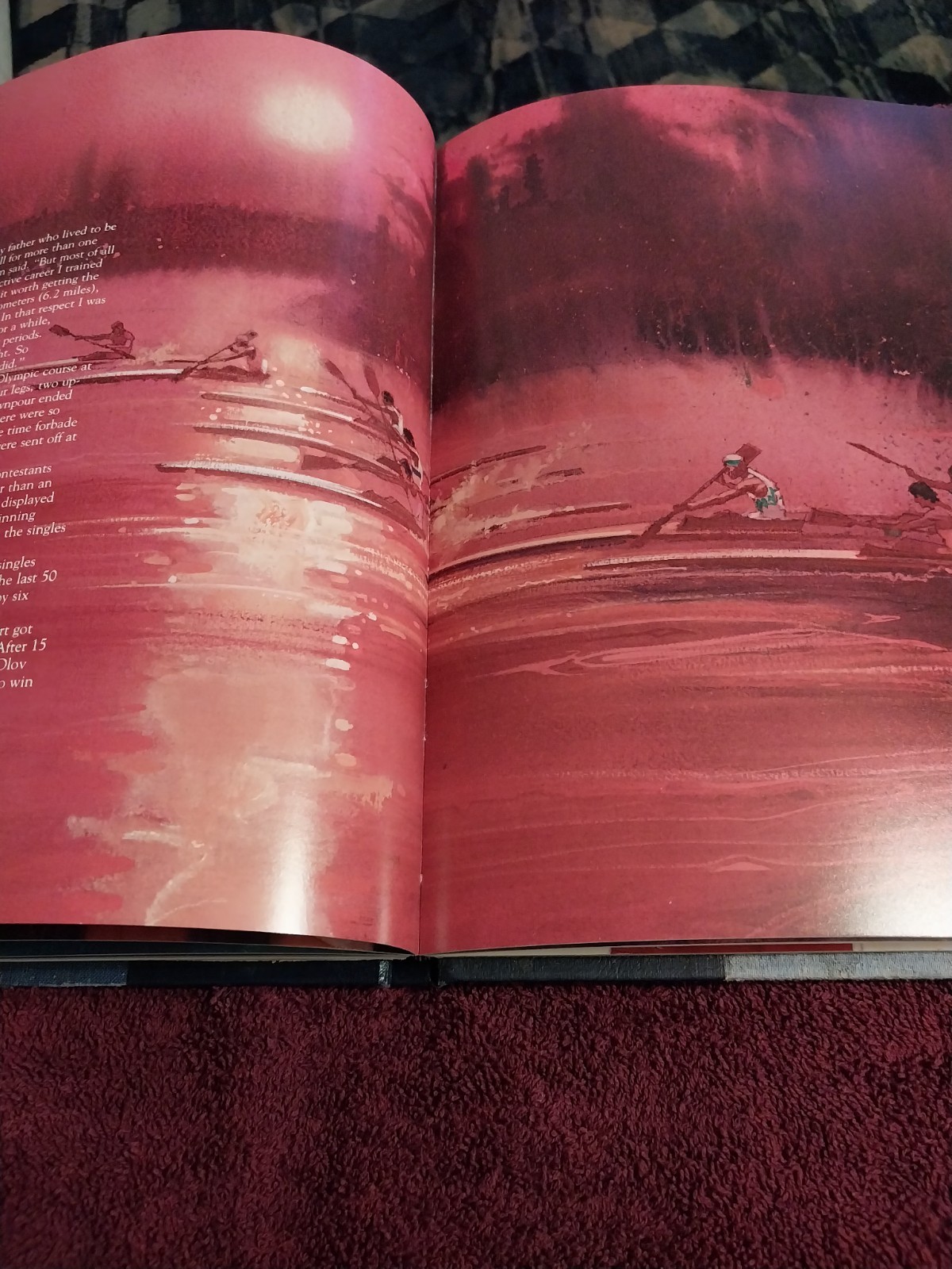 1984 Olympics Golden Moments Commemorative Stamp Album/Book. Empty. See Pics.