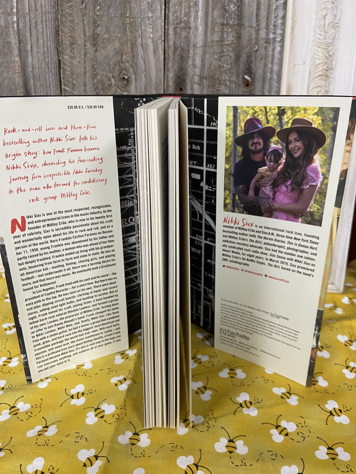 NIKKI SIXX – The First 21 How I Became Nikki Sixx – 2021 Hardcover Book~NEW