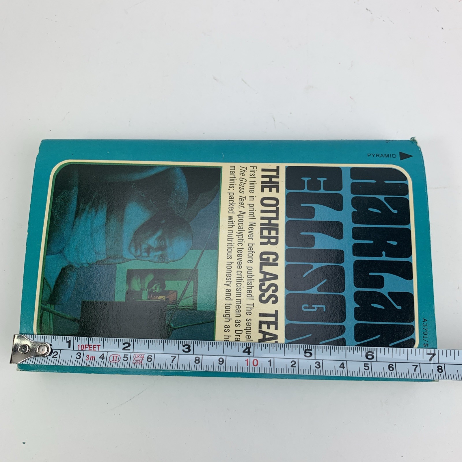 SIGNED The Other Glass Teat Harlan Ellison (Paperback, 1972) 2nd Print & Jacket