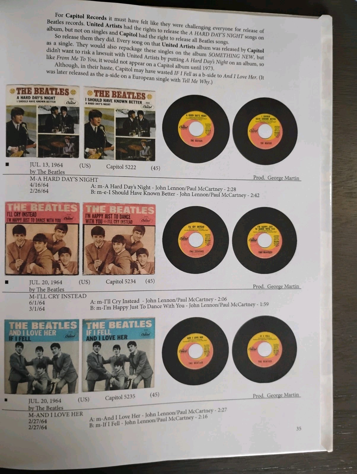 Beatles Discography Volume 1 Stephen Donnelly HARDCOVER Revised Edition 2017