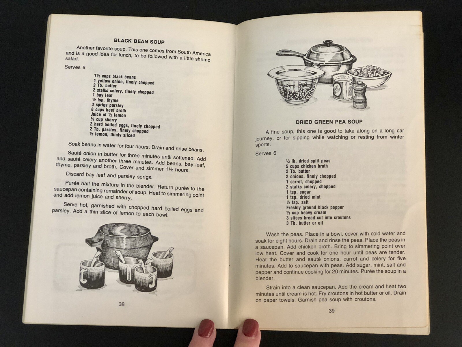 Lot of 2 Vintage 1970s Irena Chalmers Cookbooks: Omelette Originals & Soups