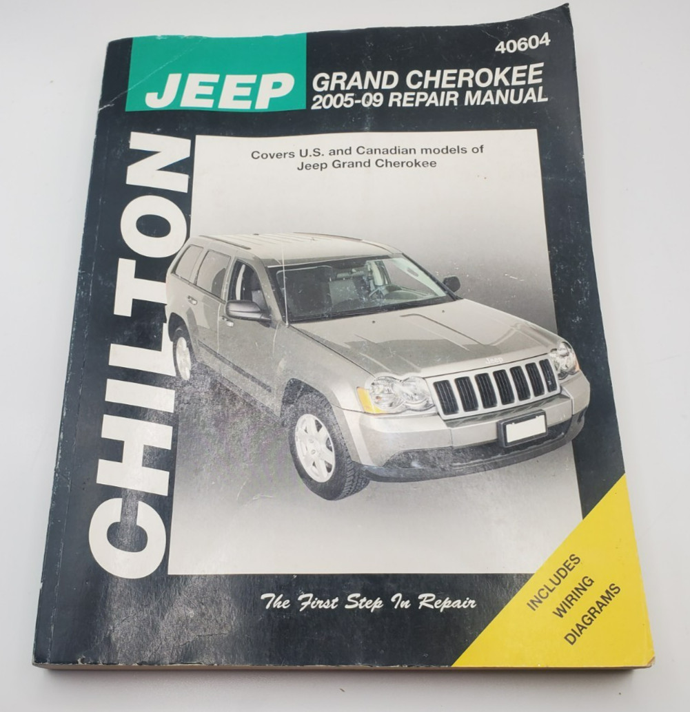 Jeep Grand Cherokee, 2005-2009 Repair Manual by Chilton 40604