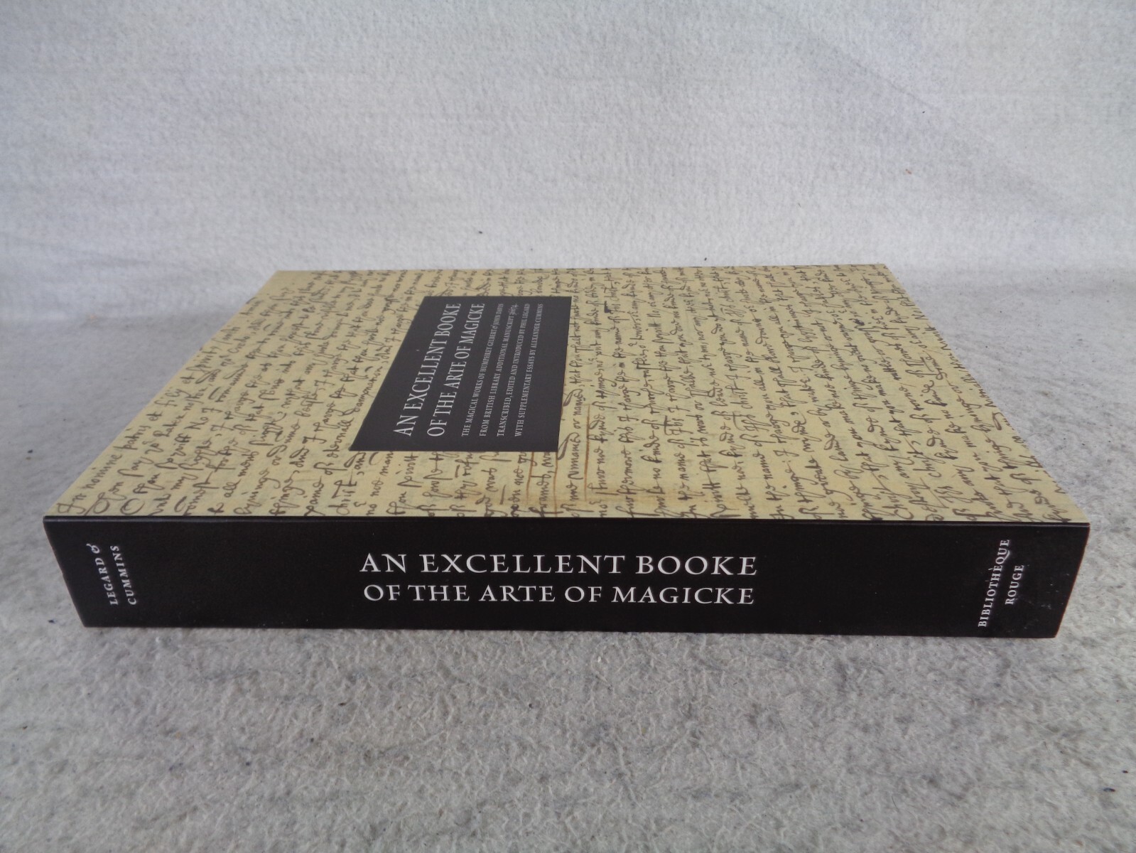 Excellent Booke Of The Arte Of Magicke Scarlet Imprint PB Bibliotheque Rouge