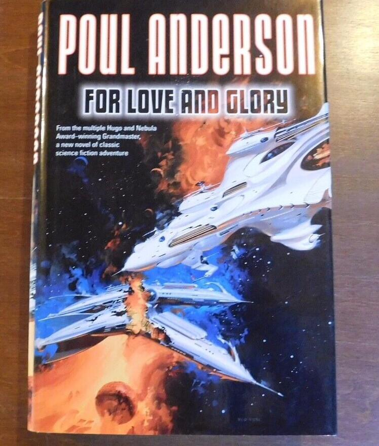 PAUL ANDERSON– FOR LOVE AND GLORY HC 2003 IN NM