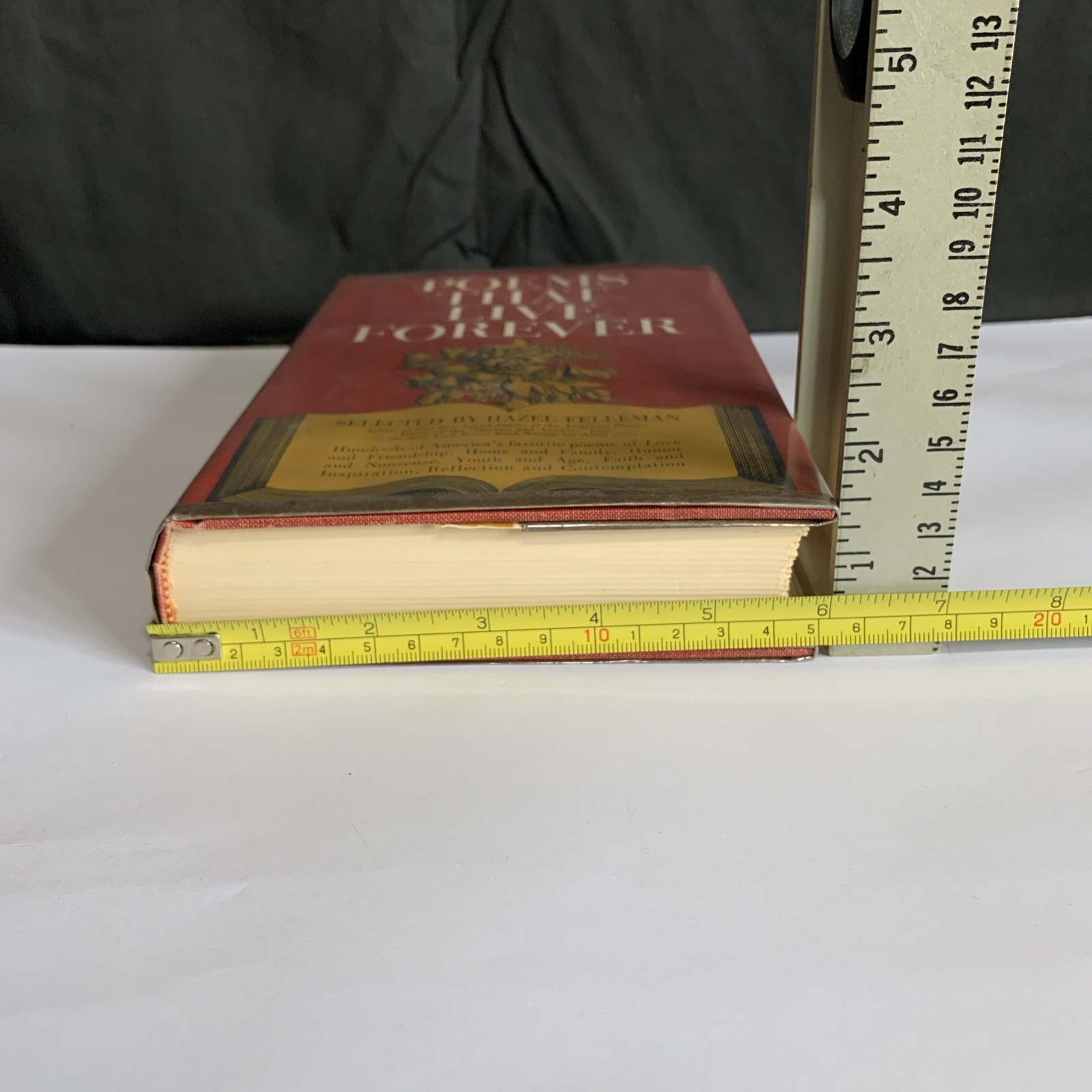 POEMS THAT LIVE FOREVER 1965 Selected by Hazel Felleman Hardback Used