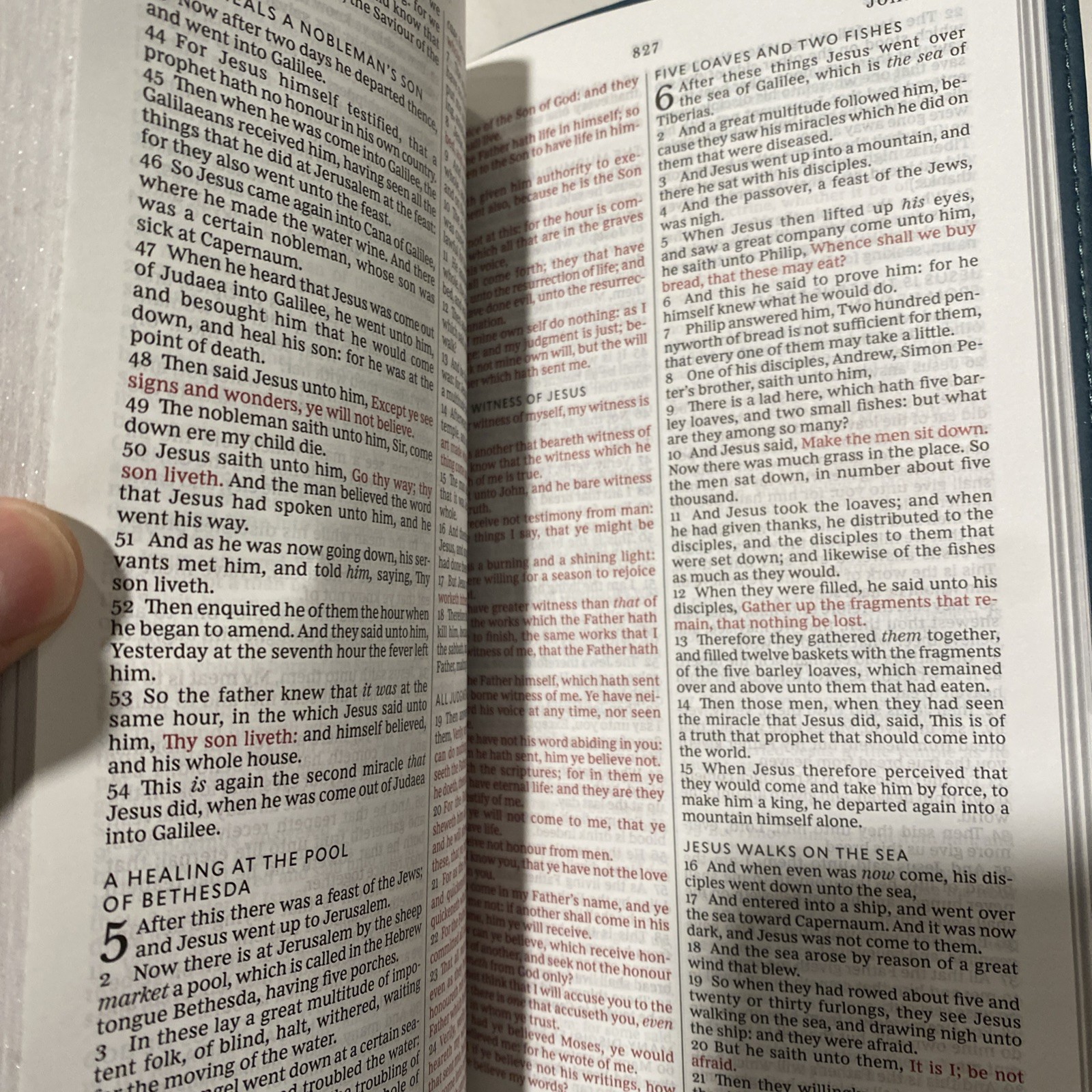 KJV, Thinline Youth Edition Bible, Verse Art Cover Collection, Leathersoft, Teal