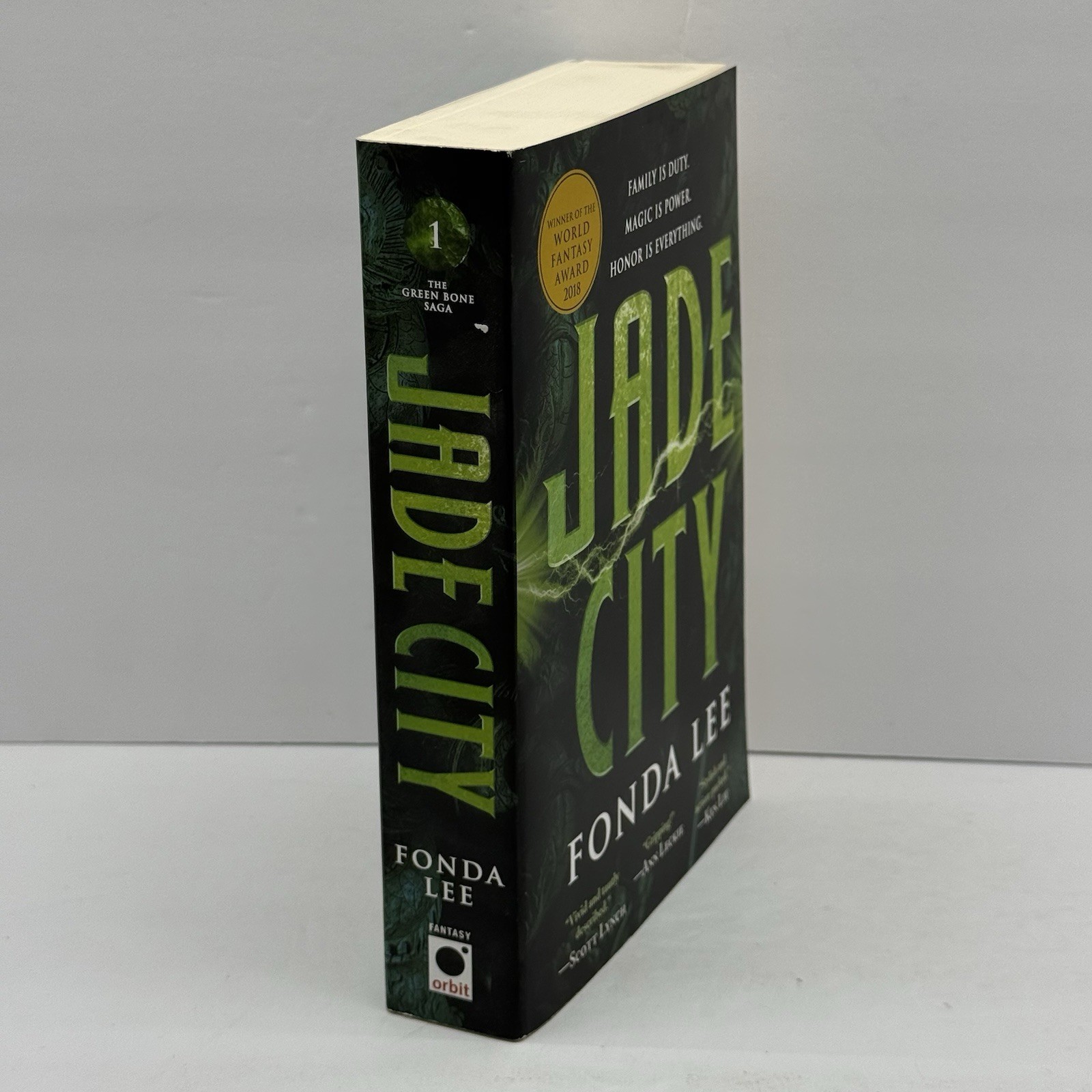 Jade City By Fonda Lee Greenbone Saga 1 Trade PB. 2018