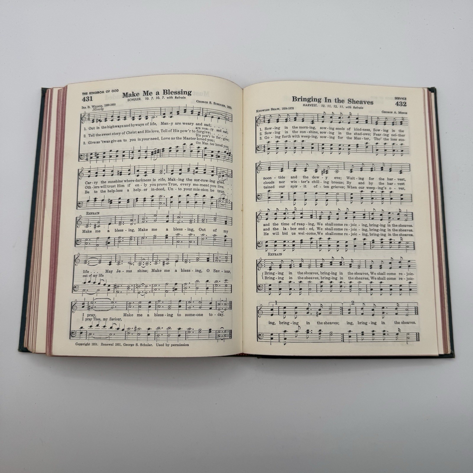 1956 Baptist Hymnal Walter Hines Sims Convention Press Vintage Hardcover