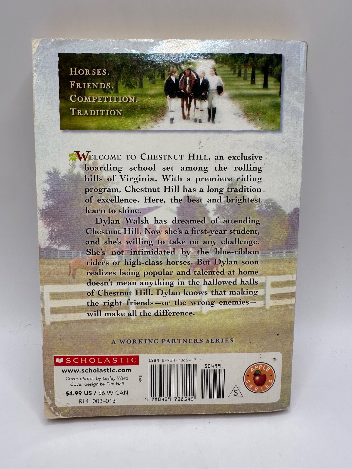 Lot of 4 Heartland YA Chapter Books #1 4 6 7 + Chestnut Hill #1 Lauren Brooke