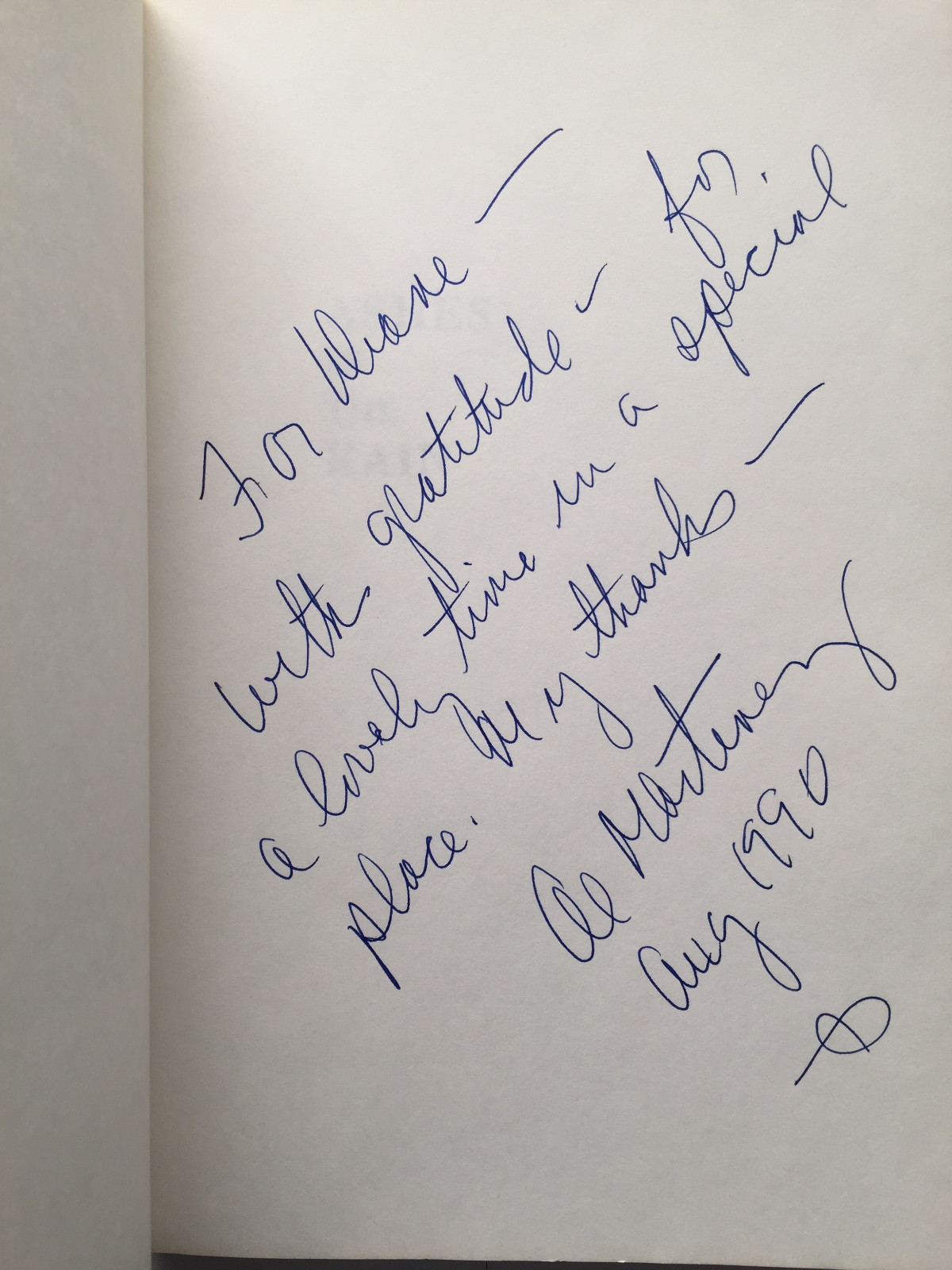 LA TIMES AL MARTINEZ Ashes In the Rain signed tpb 1st ed Essays Journalism