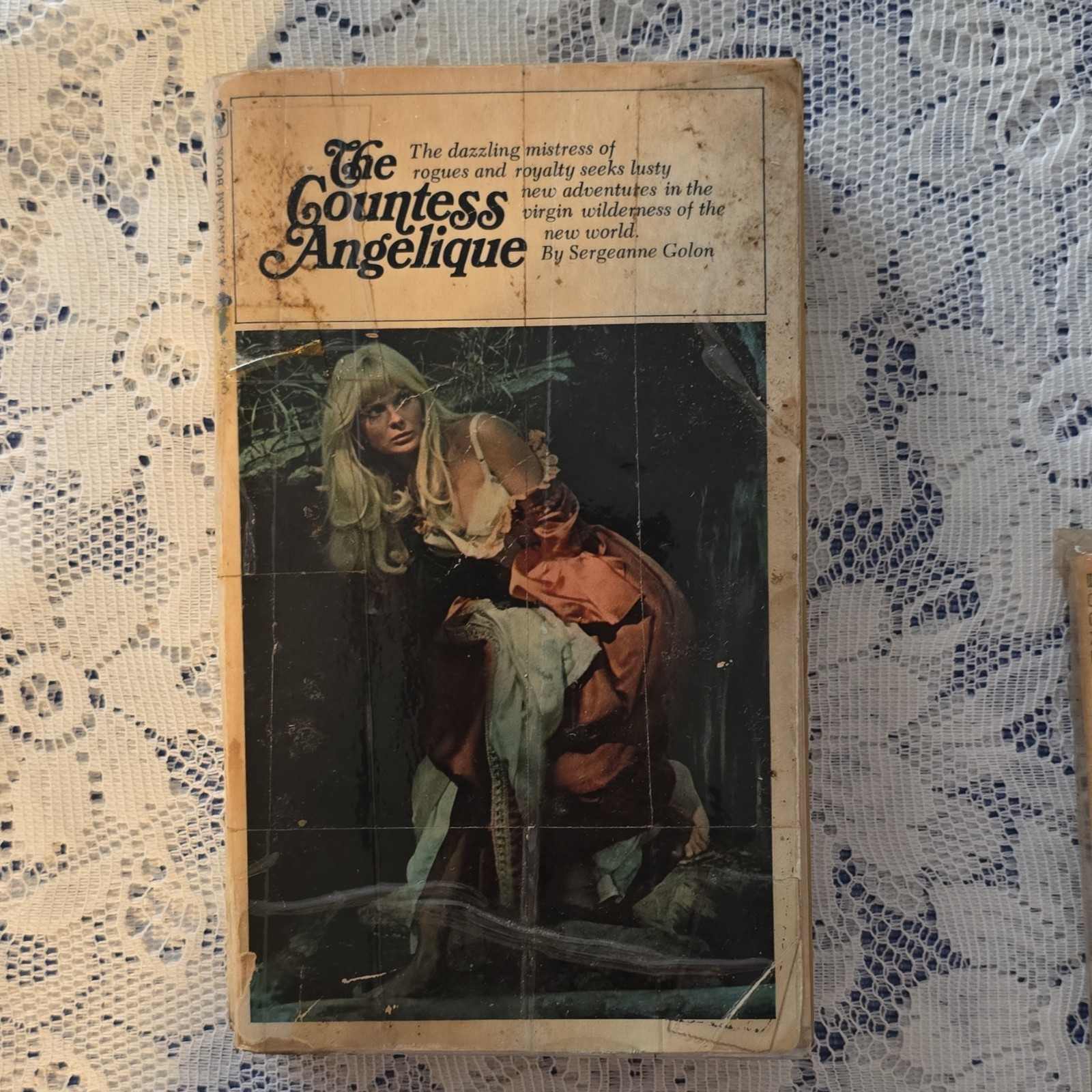 Bantam Books The Countess Angelique Sergeanne Golon Paperback 1968 Translated
