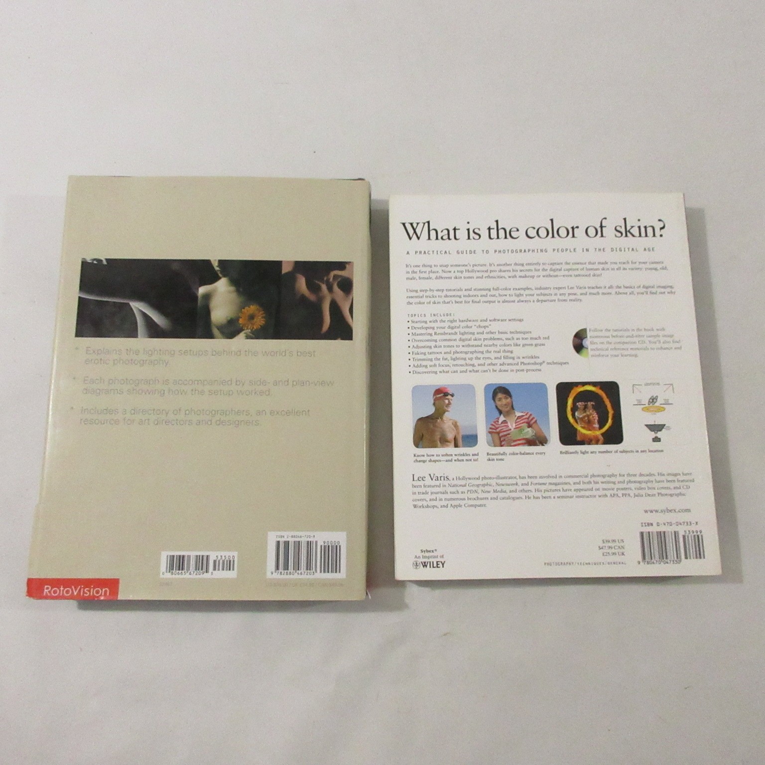 Photography Books Lot: Lighting The Nude & Skin Digital Photography Guide Lee