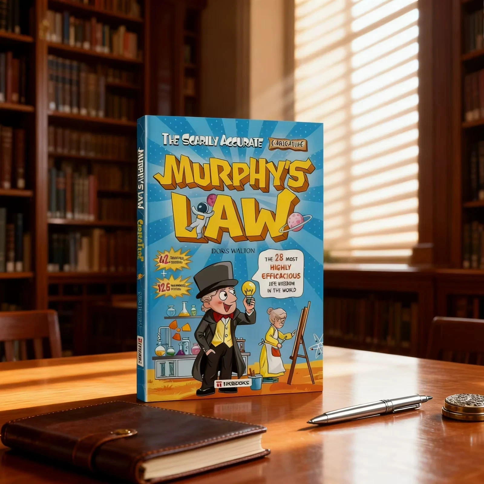 Murphy’s Law Learning Book for Kids 8-12 with 128 Pages Paperback Illustrated