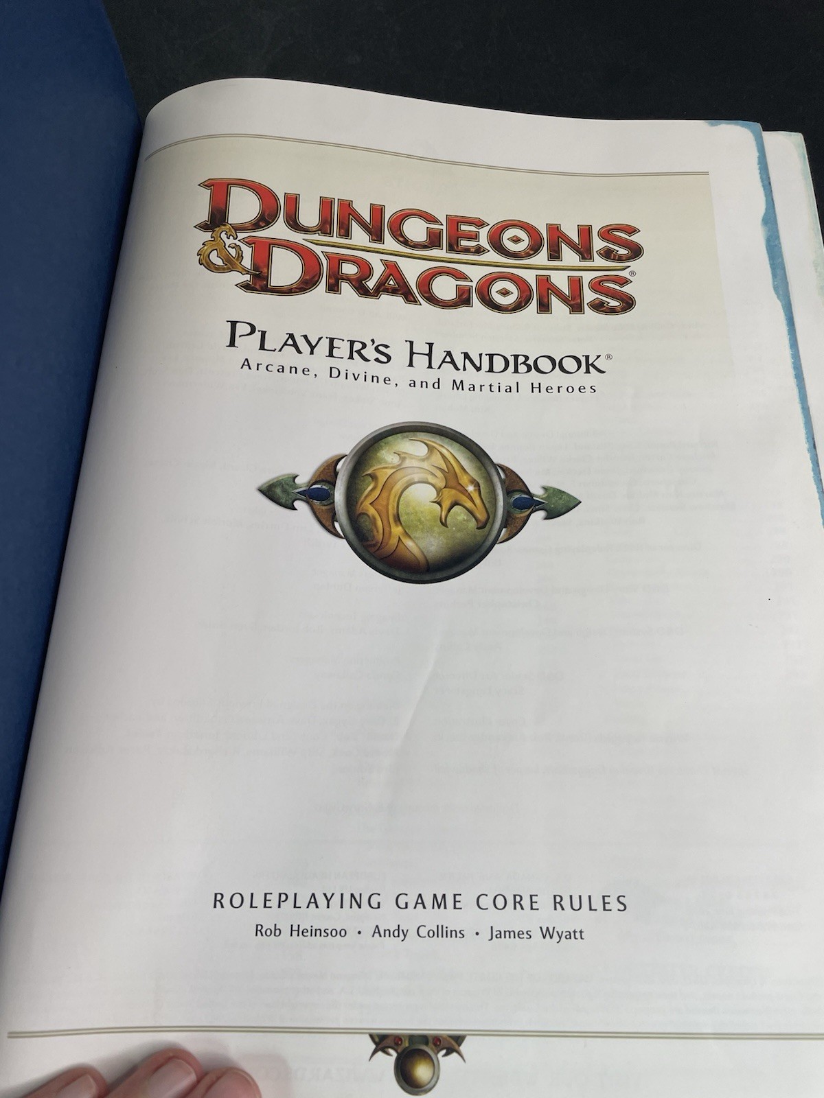 Dungeons & Dragons: Player’s Handbook 4th Edition