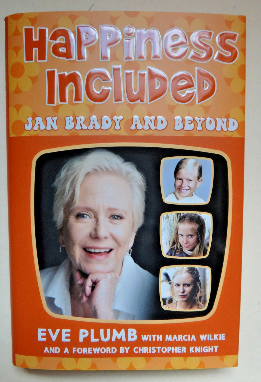 Eve Plumb SIGNED Happiness Included Jan Brady and Beyond (2026, Hardcover) PROOF
