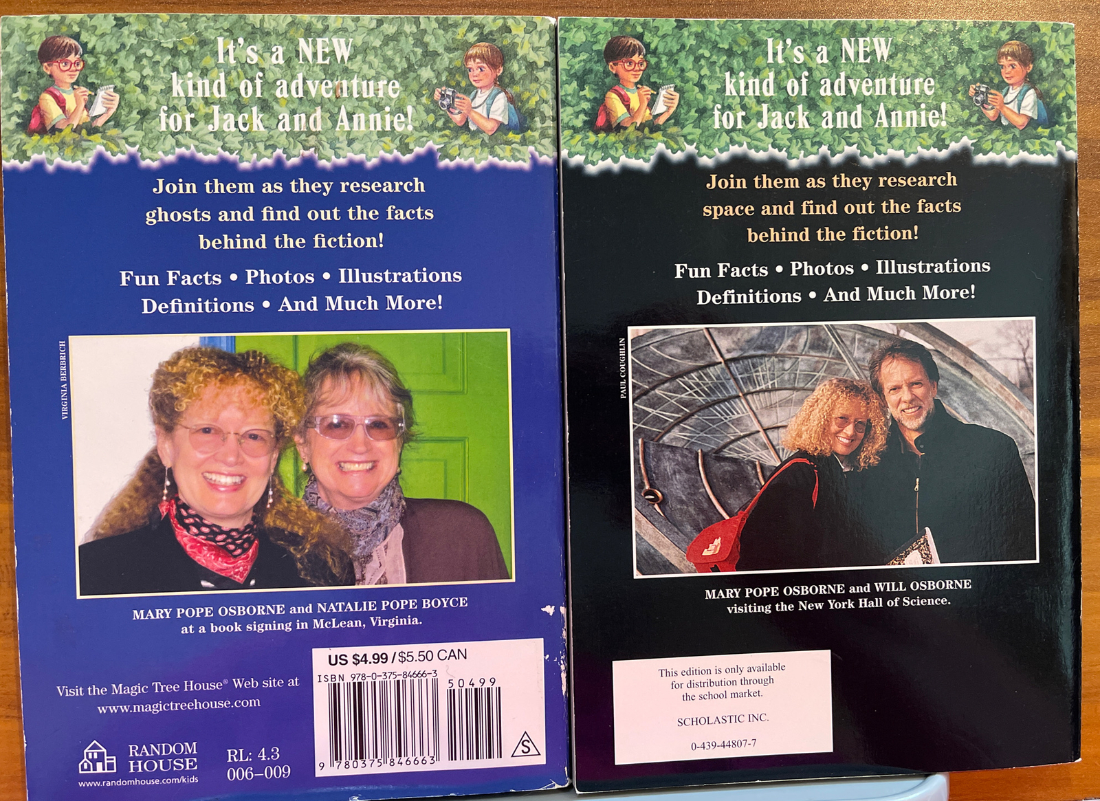 Magic Tree House Research Guides: Ghosts And Space Paperback Mary Pope Osborne
