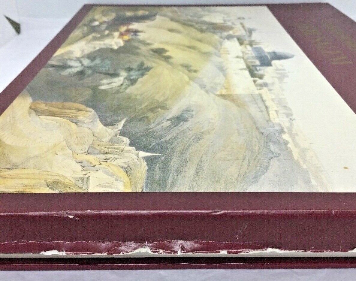 ©1982 DAVID ROBERTS R.A. THE HOLY LAND JERUSALEM Terra Santa Arts Israel Judaica