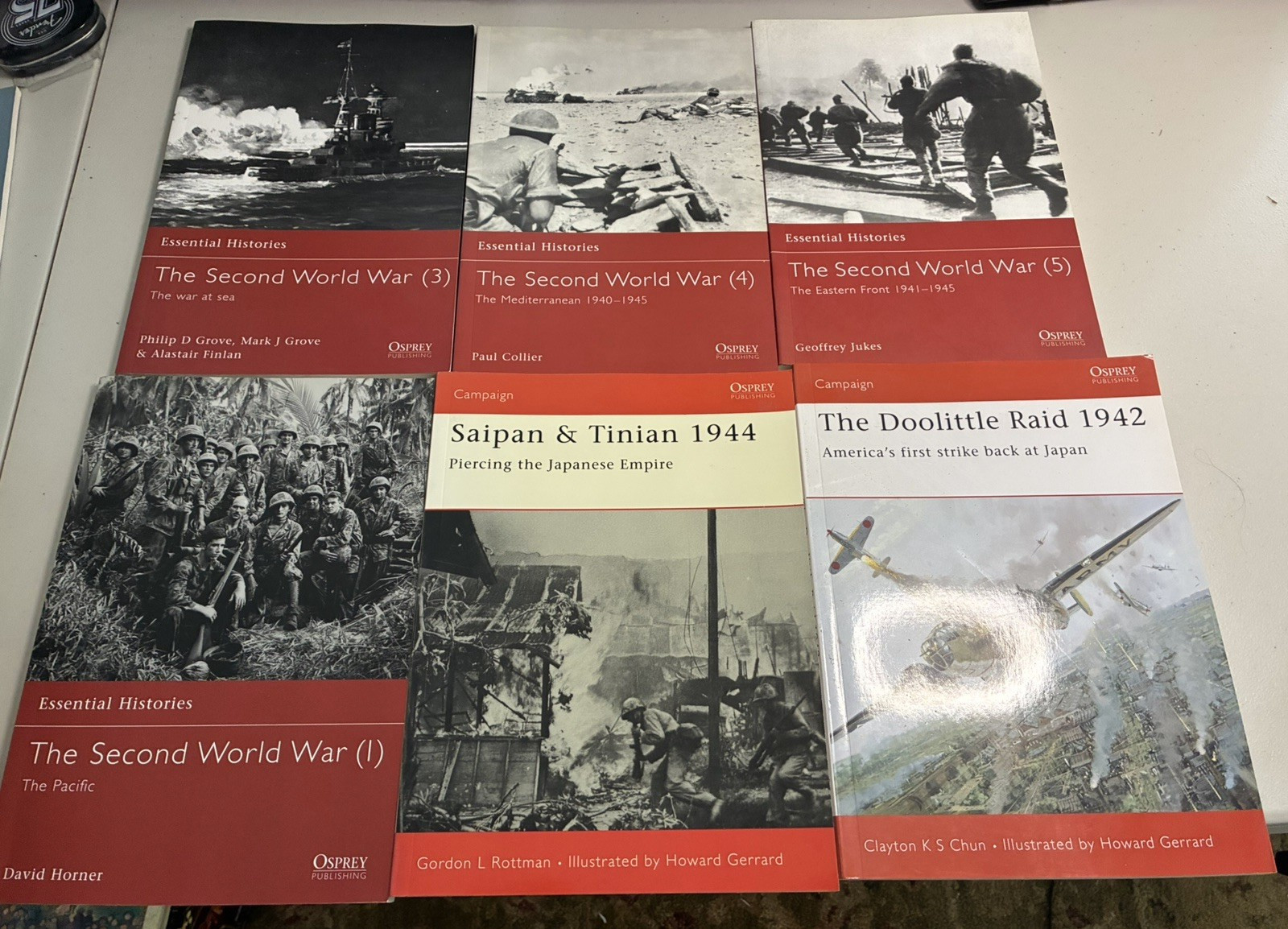 HUGE Lot 32 OSPREY Books World War II Era Soldiers Battles Uniforms Excellent