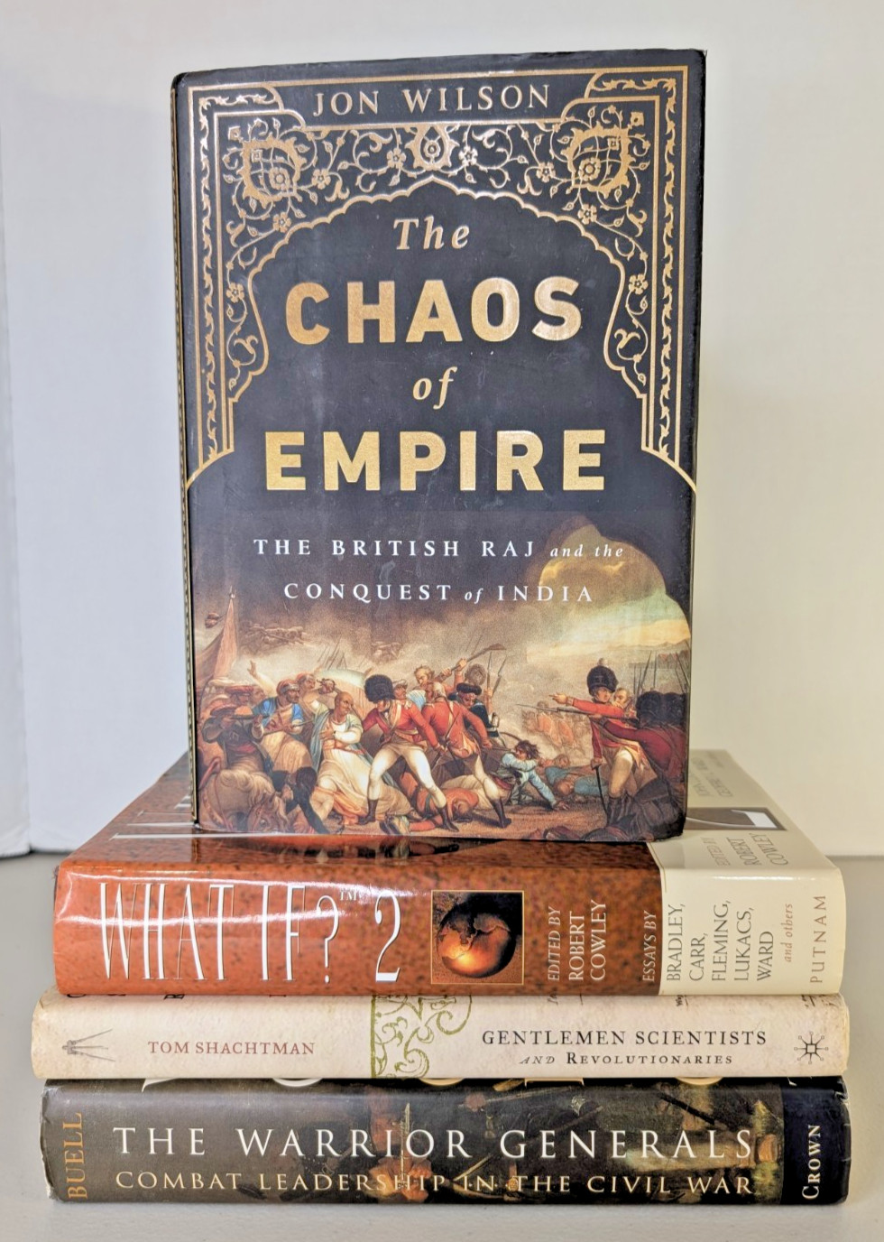 Book Lot (4) The Chaos of Empire by Wilson, Jon and 3 more great reads! History