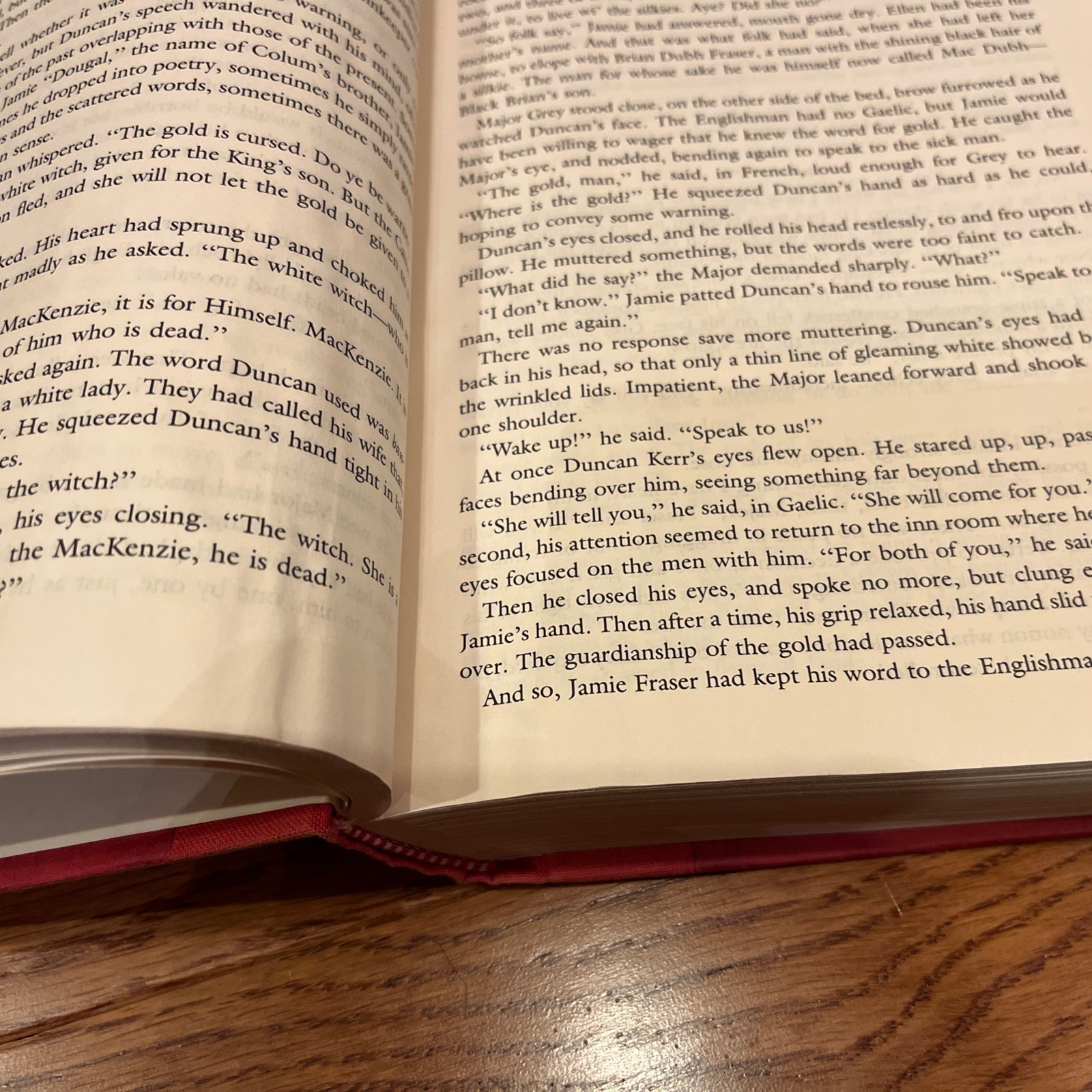 Diana Gabaldon – FLAT SIGNED BP – Voyager 1st/1st – Outlander Book 3 – FREE SHIP