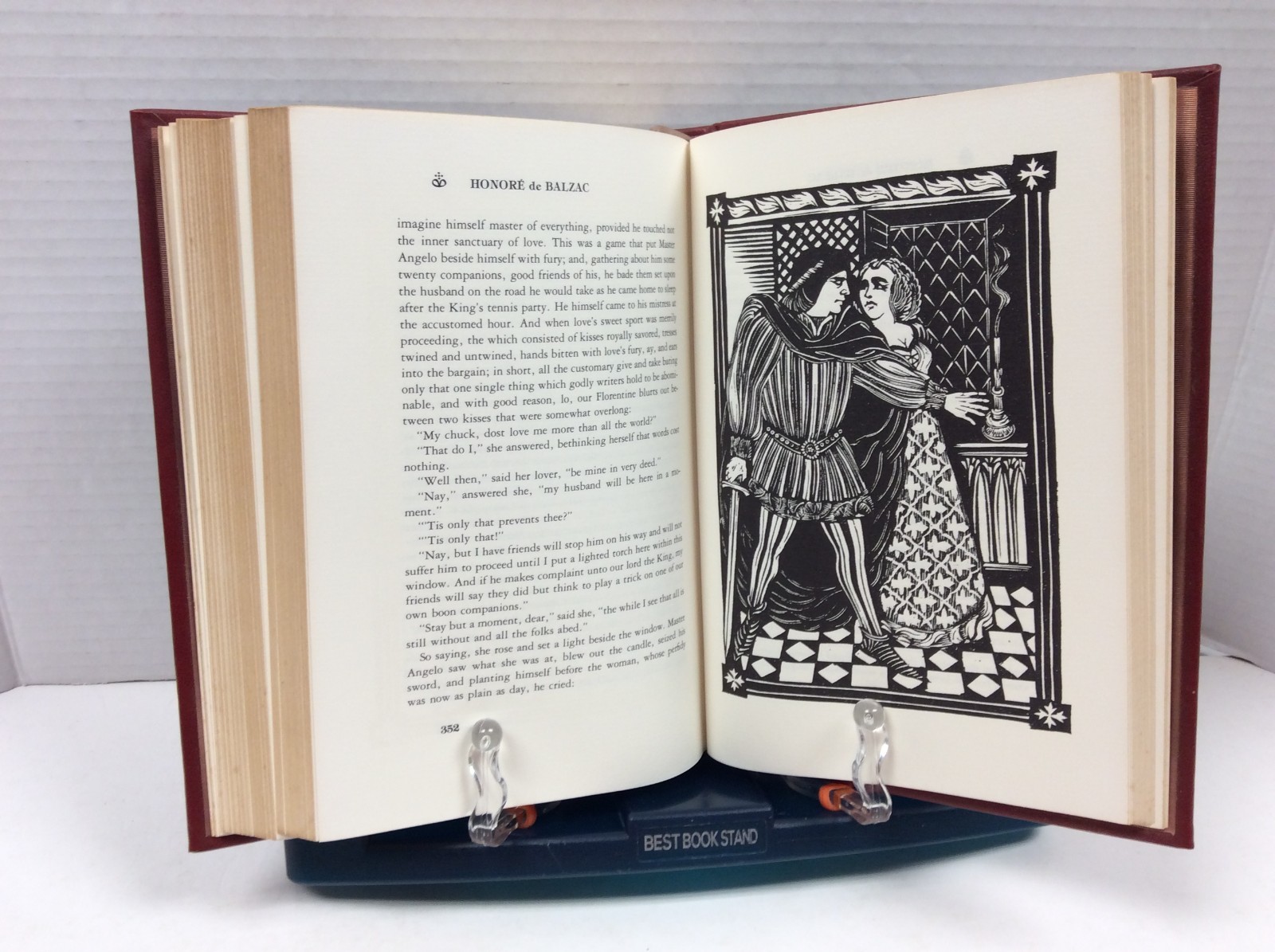 HONORE’ de BALZAC DROLL STORIES HC Leather Limited Edition Franklin Library 1978
