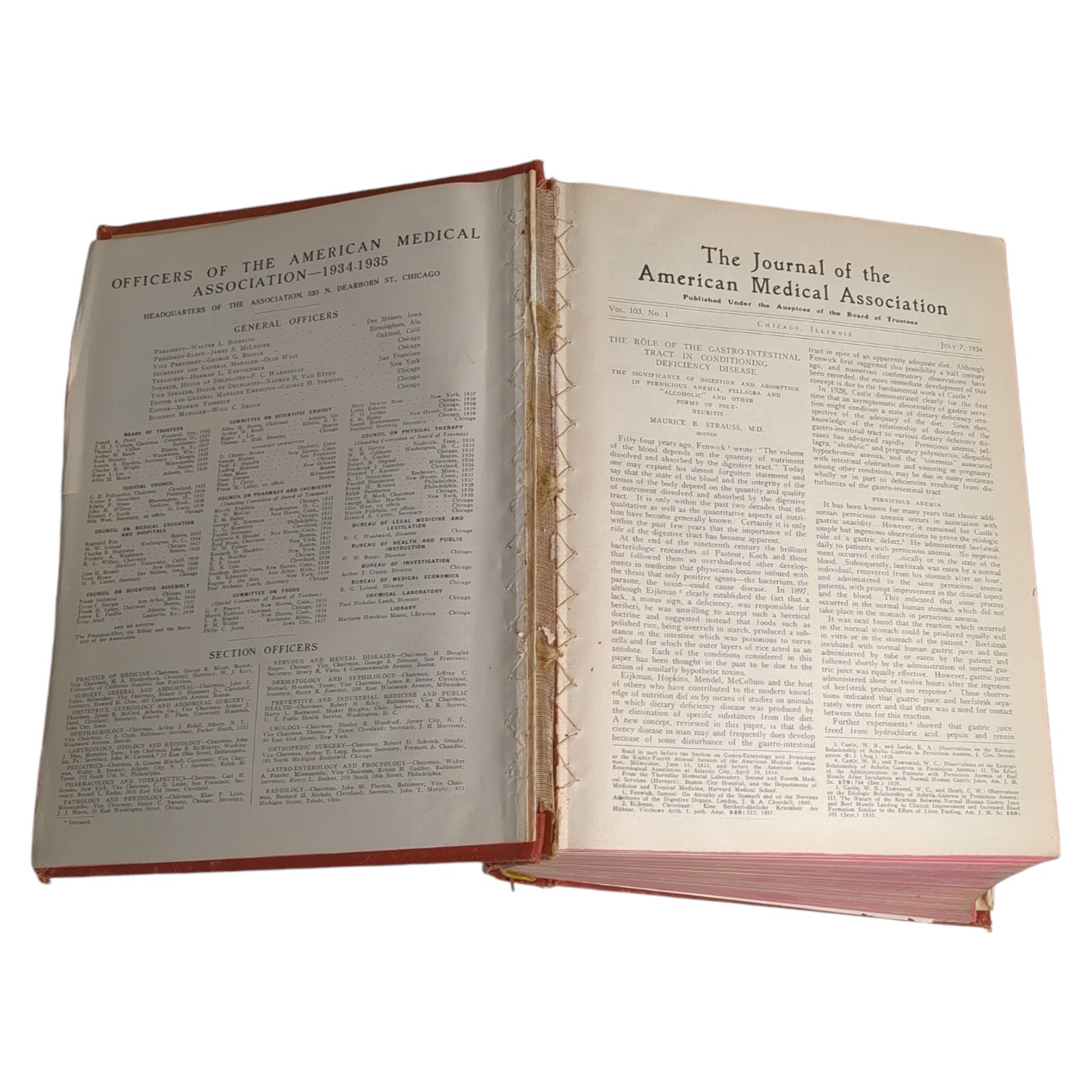 Journal of the American Medical Association Vol 103 July-Dec 1934 – 2112 Pages