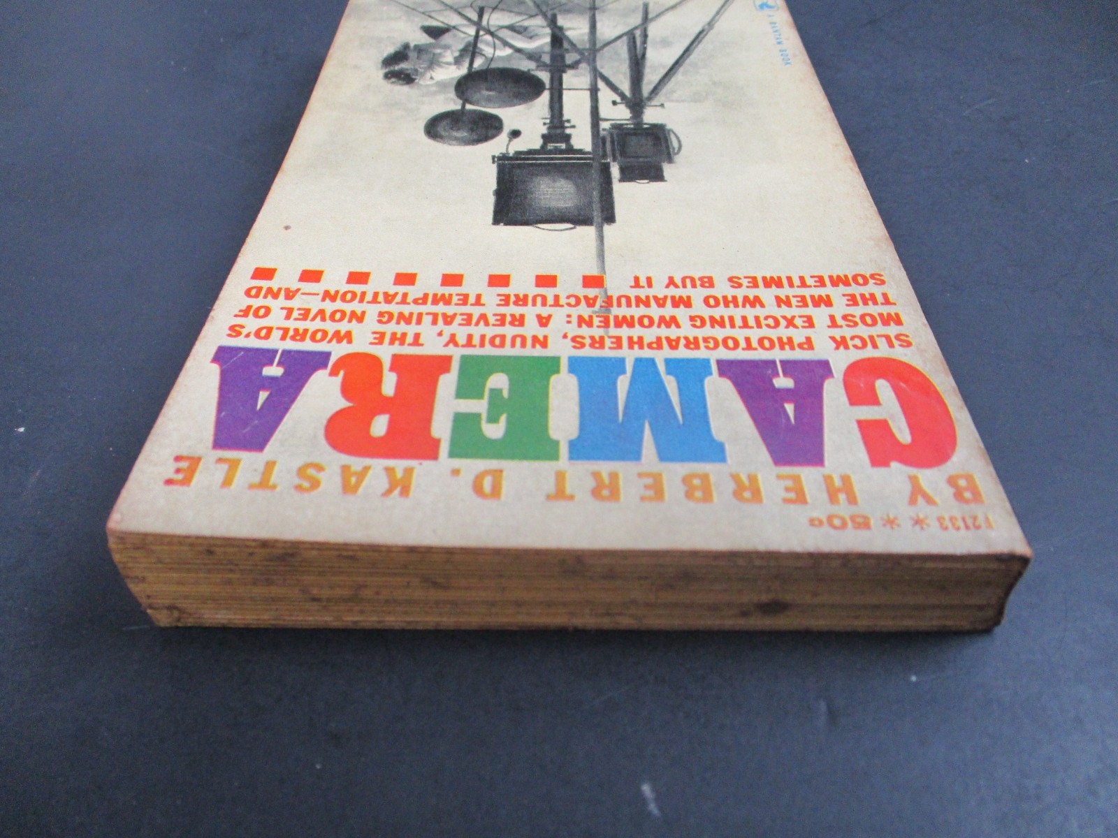 CAMERA by Herbert D. Kastle Bantam Books 1960 Paperback PB- Pulp Fiction-F2133