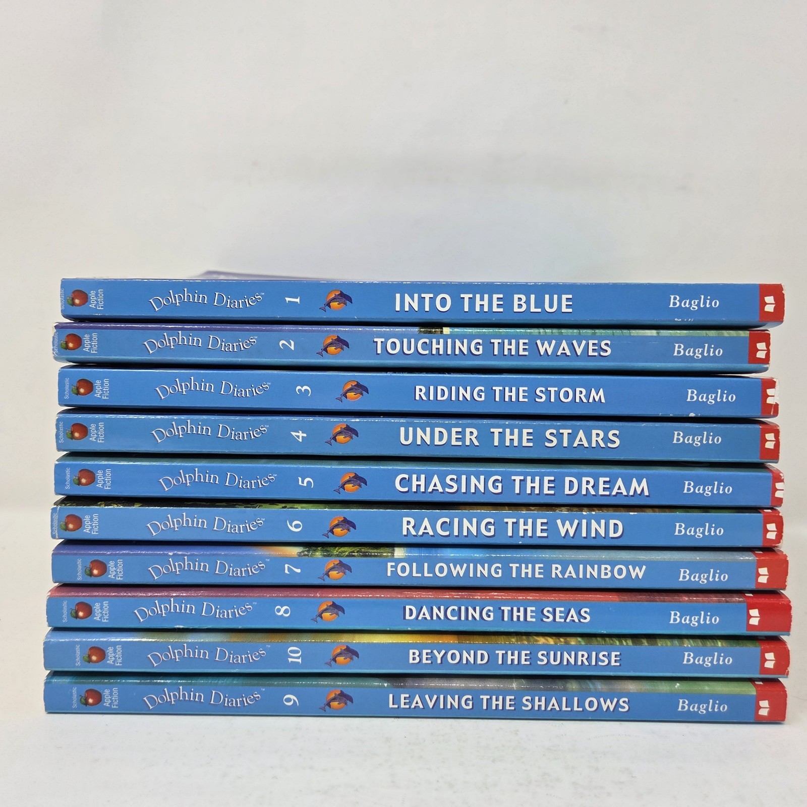 Dolphin Diaries Series 1-10 Paperback By Ben Baglio Complete Lot of 10 Paperback