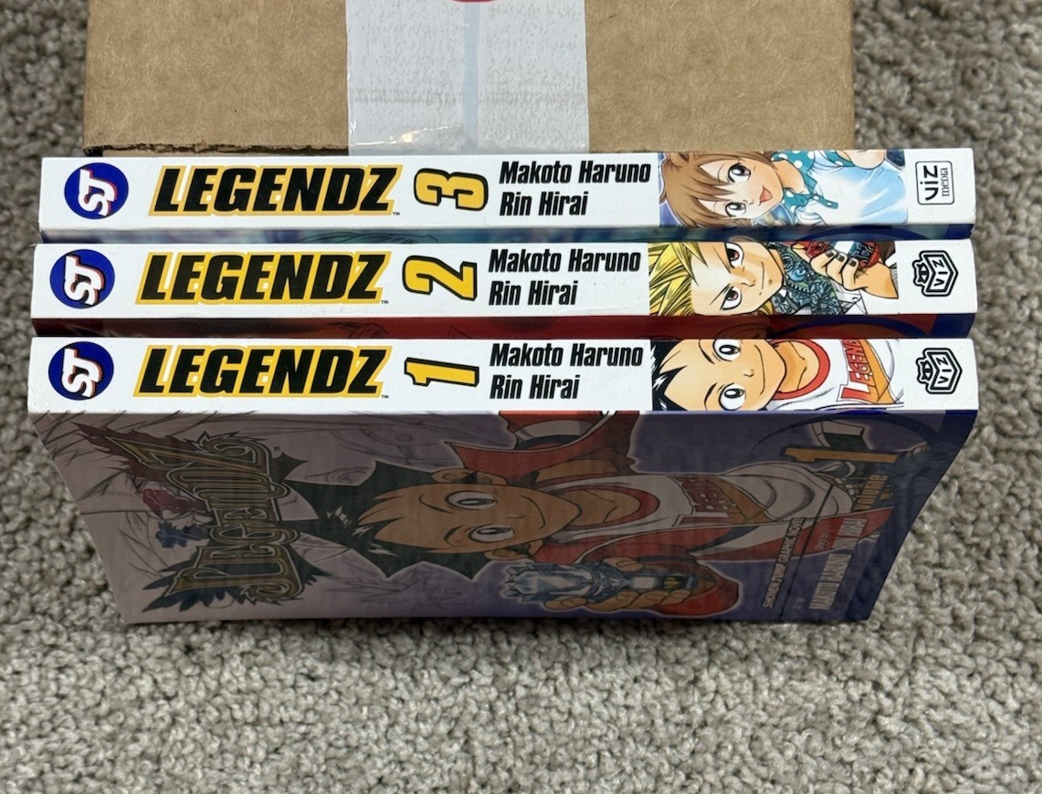 2003 Shonen Jump Legendz Manga Graphic Novel Comic Books Volumes 1, 2 & 3 Used