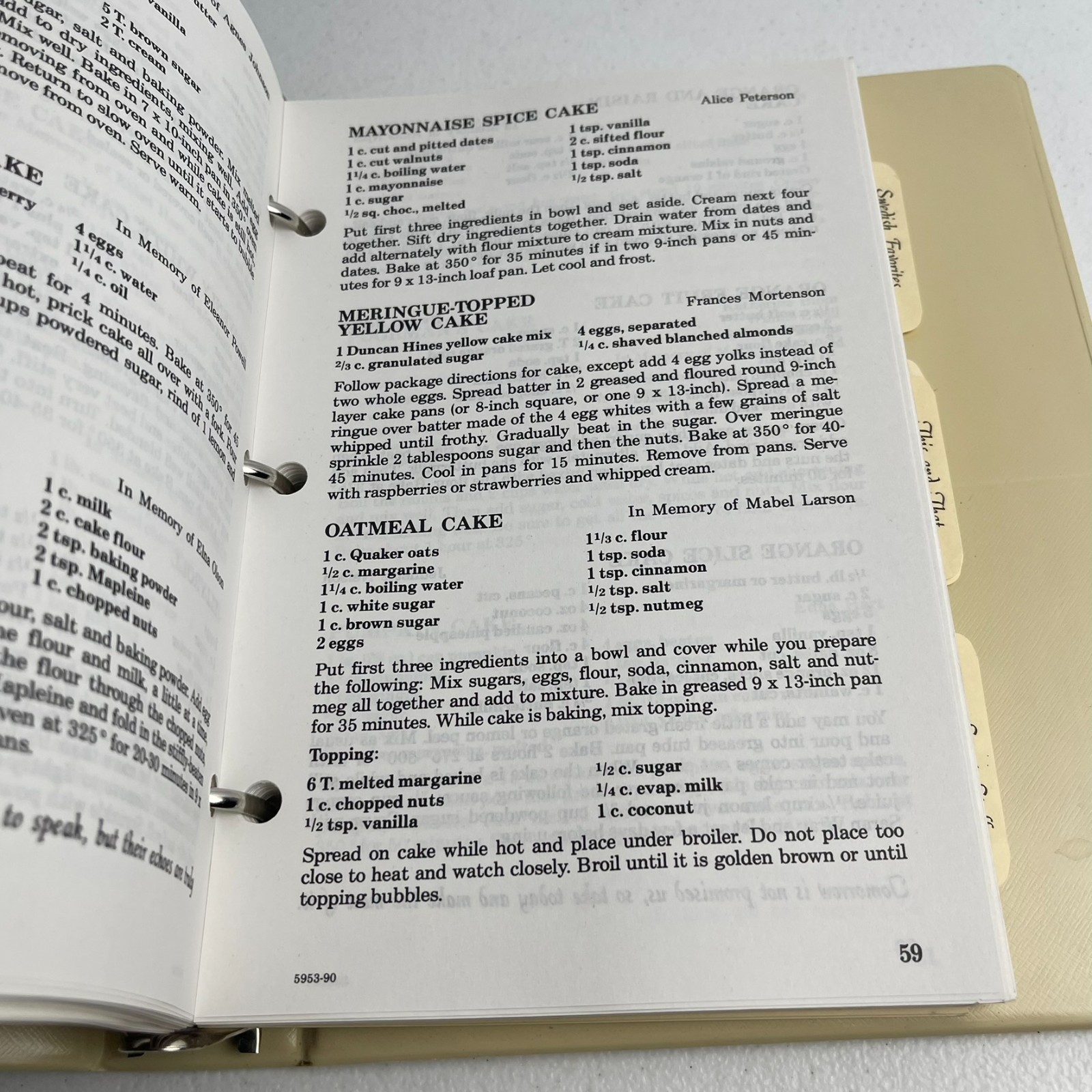 Bit of Sweden – 3rd Edition – 1990 Cookbook