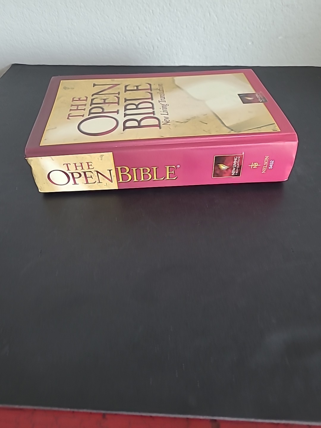 Open Bible Red Letter And Thumb Index 1998,HC ,NLC With Zipper Case