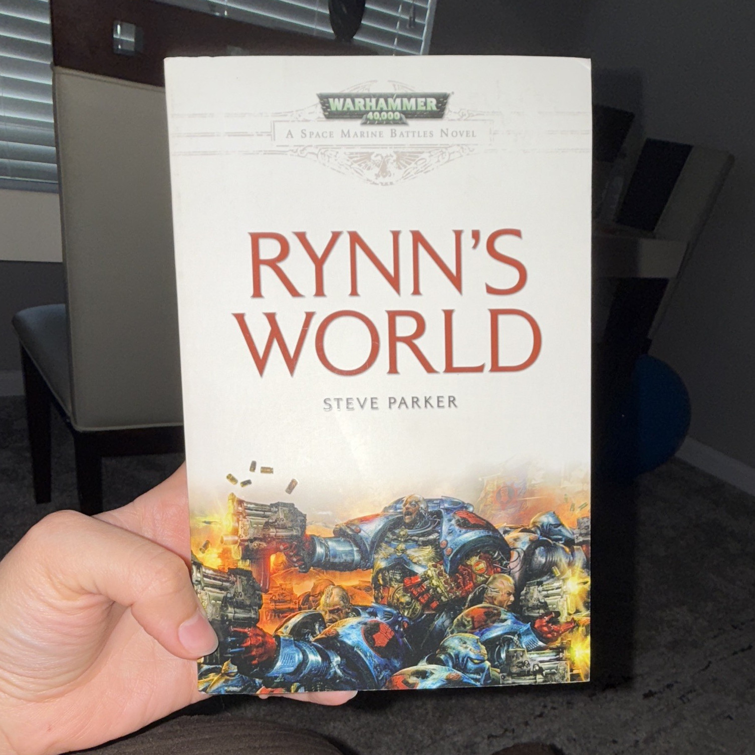 Warhammer 40,000 Rynn’s World Space Marine Battles Paperback Steve Parker