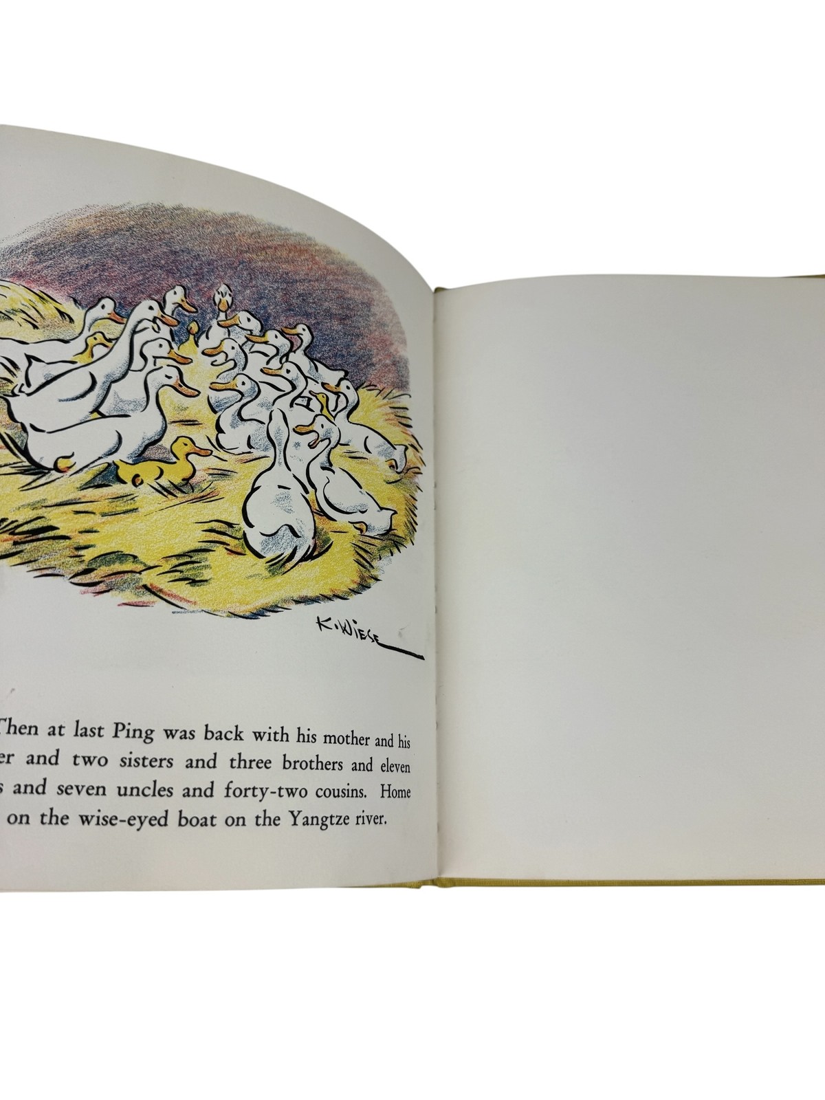 The Story About Ping by Marjorie Flack & Kurt Wiese 1969 Viking Press Hardcover