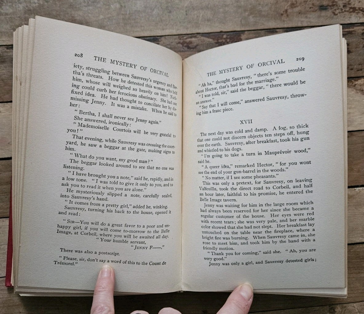 1904. Rare. The Mystery of Orcival by Emile Gaboriau | Illustrated Jules Guerin