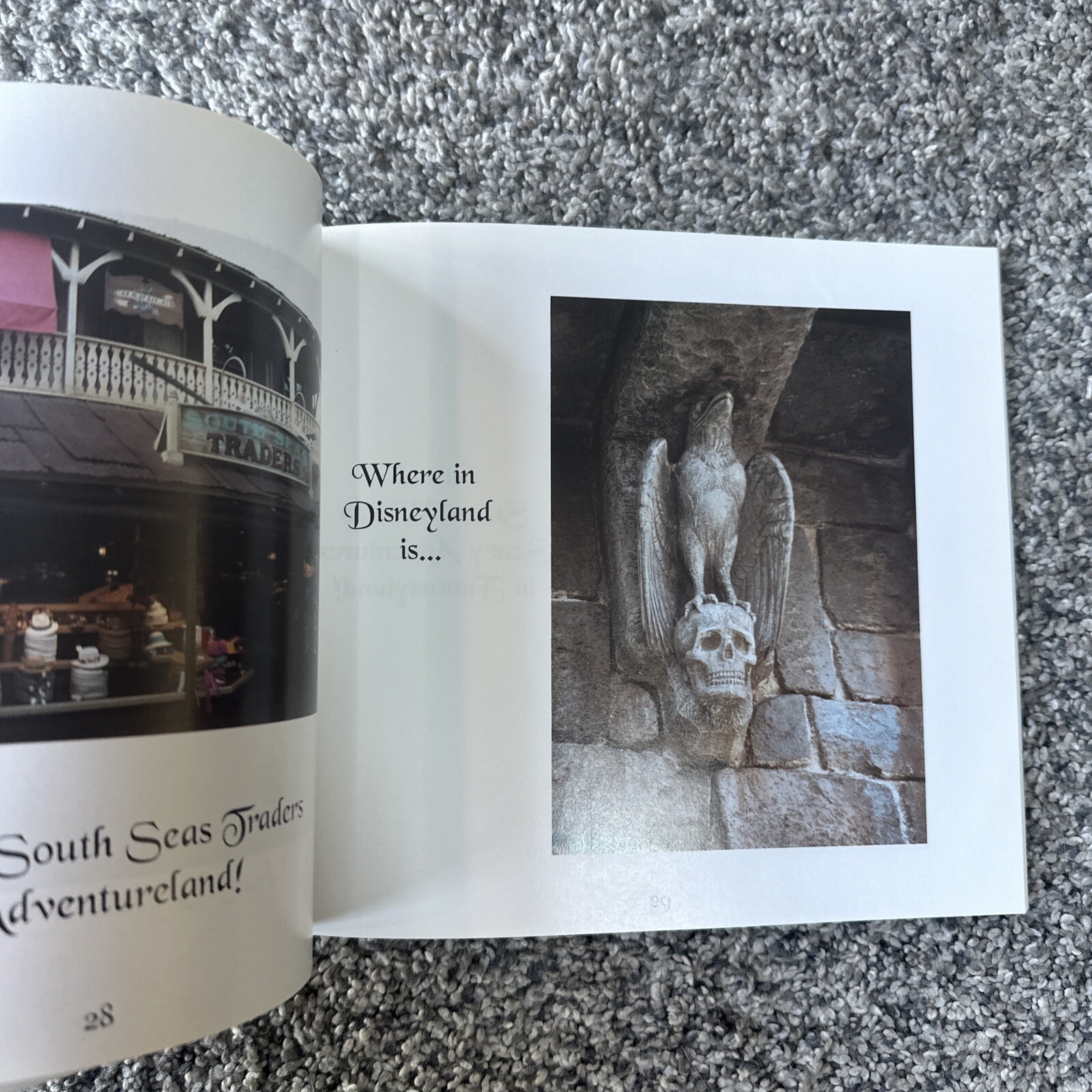 Where in Disneyland Park Book Paperback 62 Pages 1994