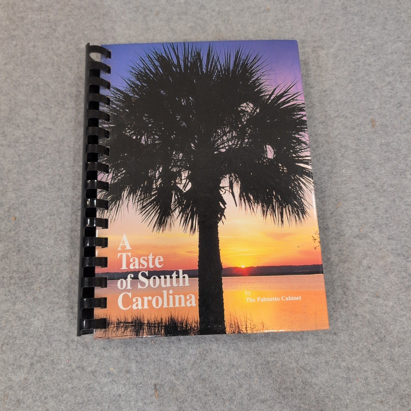 A Taste of South Carolina Cookbook The Palmetto Cabinet 1995 Spiral Bound VG+