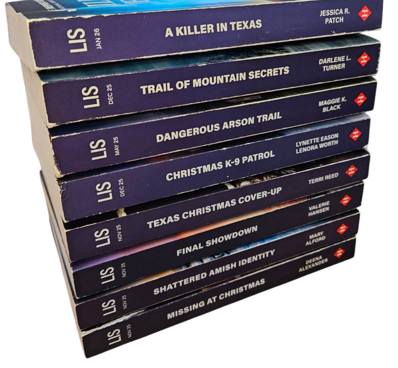 Lot 8 Harlequin LIS Books A Killer In Texas Final Showdown Christmas K-9 Patrol