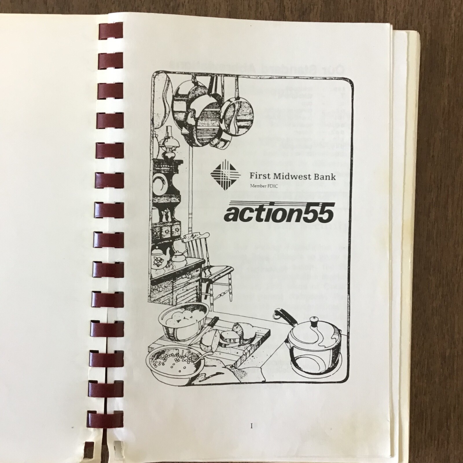 Streator Illinois First Midwest Bank Vtg 1991Cookbook SEE INDEX PHOTOS
