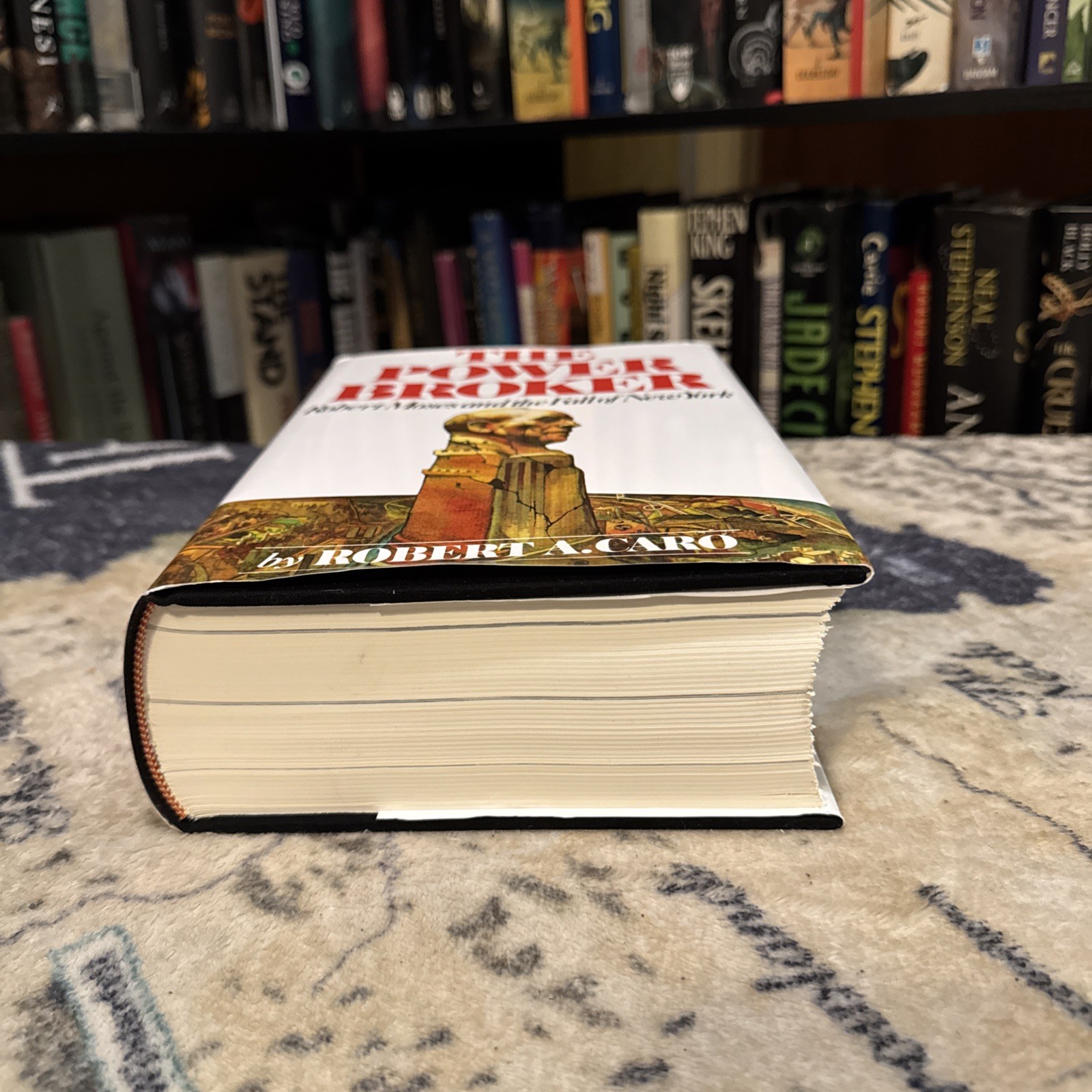 The Power Broker – Robert A Caro (Hardcover) Later Printing, VG, MAILS FAST