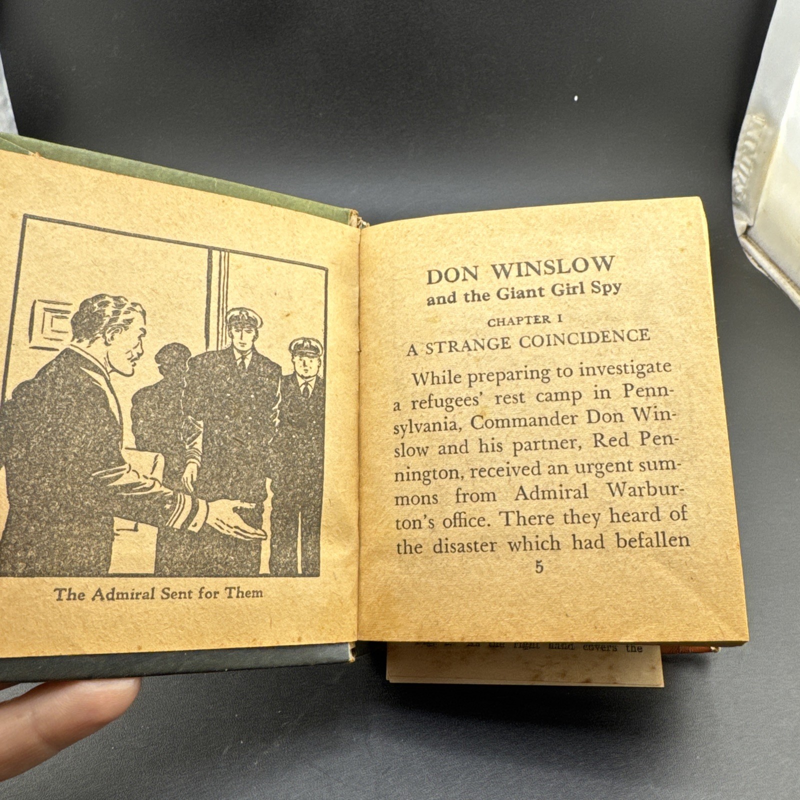 1946 DON WINSLOW Giant Girl Spy Whitman Big Little Book #1408 (BLB11)