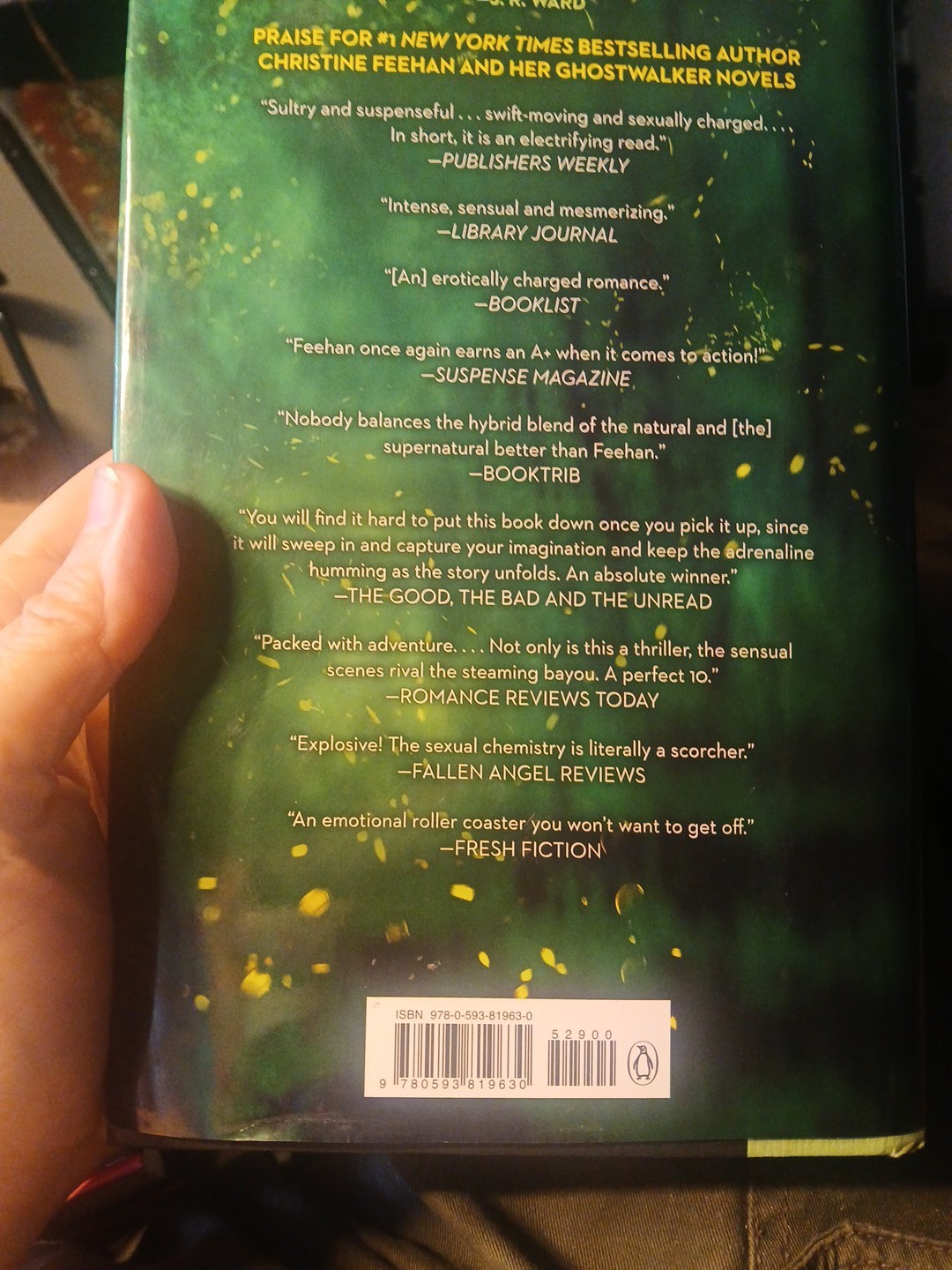 Thunder Game by Christine Feehan: Used