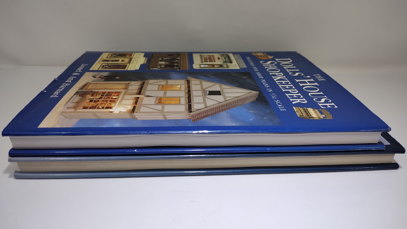 Lot (2) D&C Books Making Character Dolls’ Houses + Shopkeeper 1/12 Scale HCDJ VG