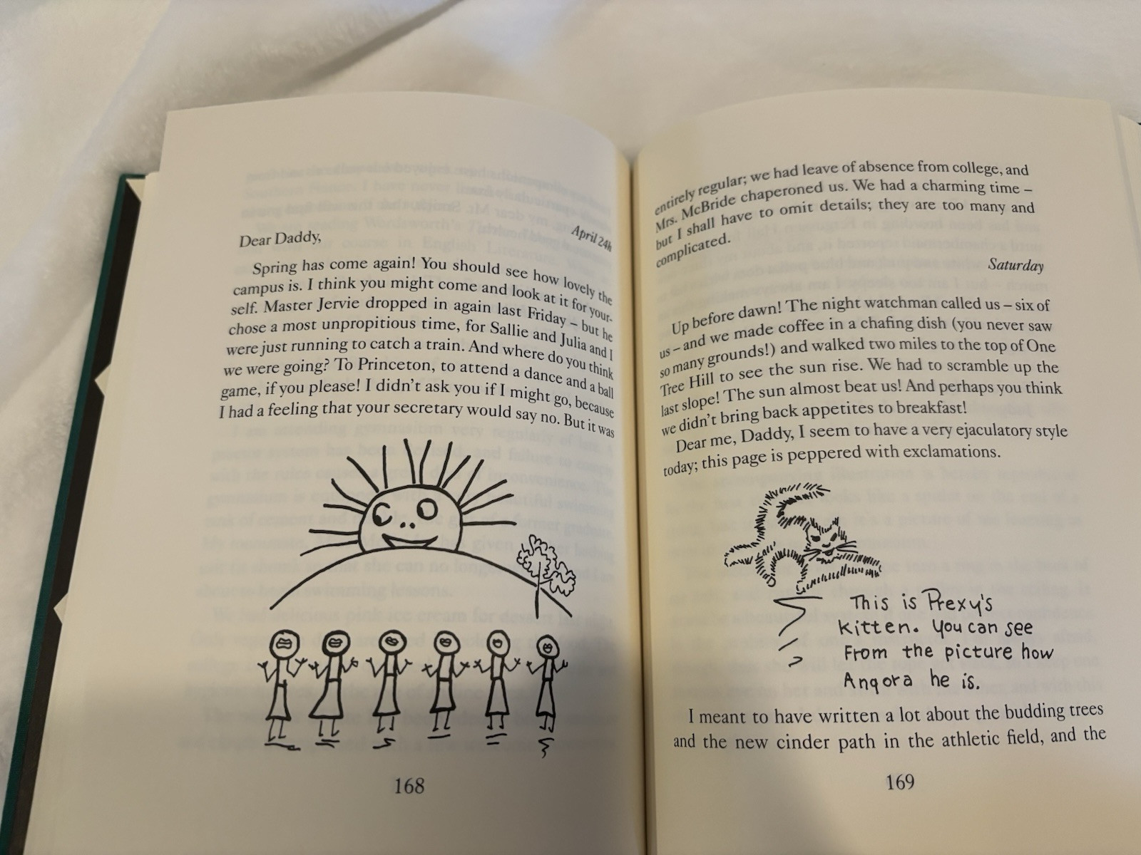 Daddy-Long-Legs by Jean Webster, Hardcover