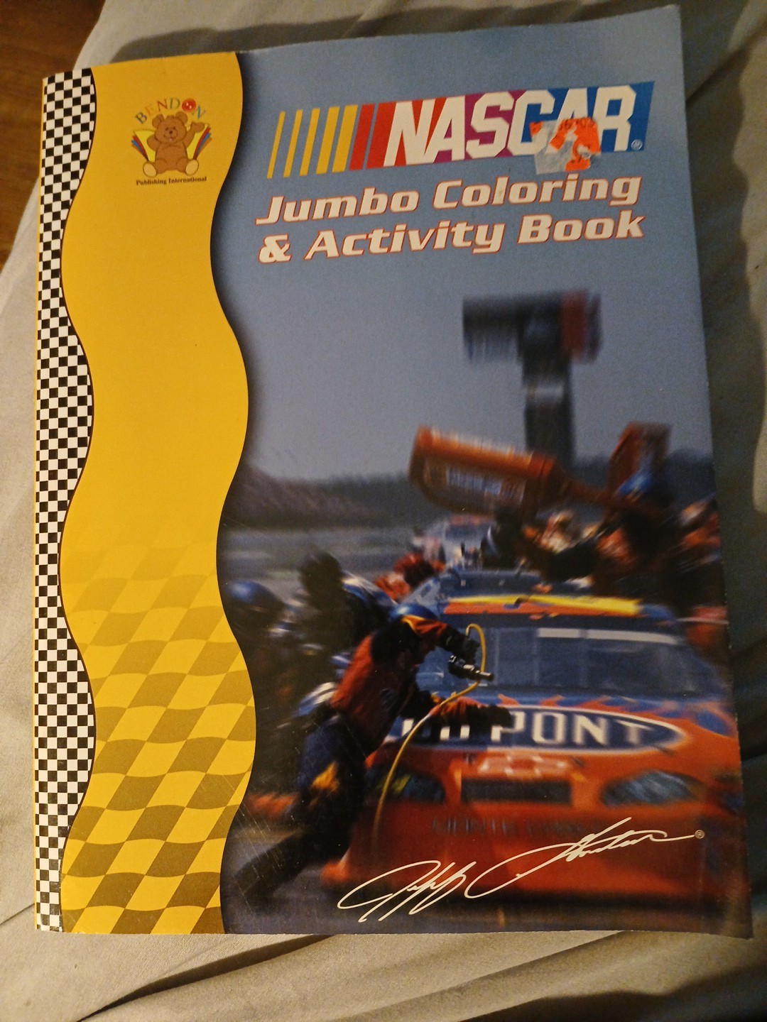 NASCAR Jeff Gordon #24 Coloring and Activity Book 2003 Bendon Publishing