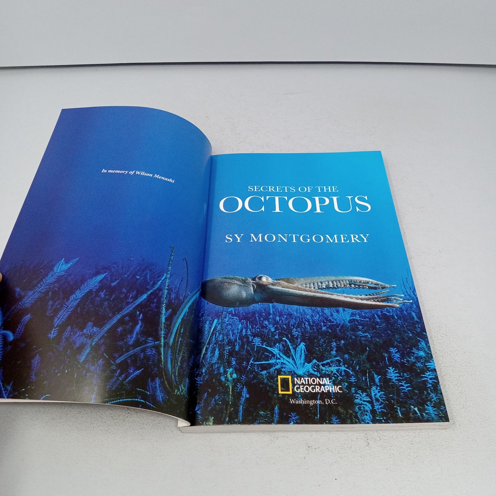 Secrets of the Octopus: 2024 National Geographic Paperback by Sy Montgomery